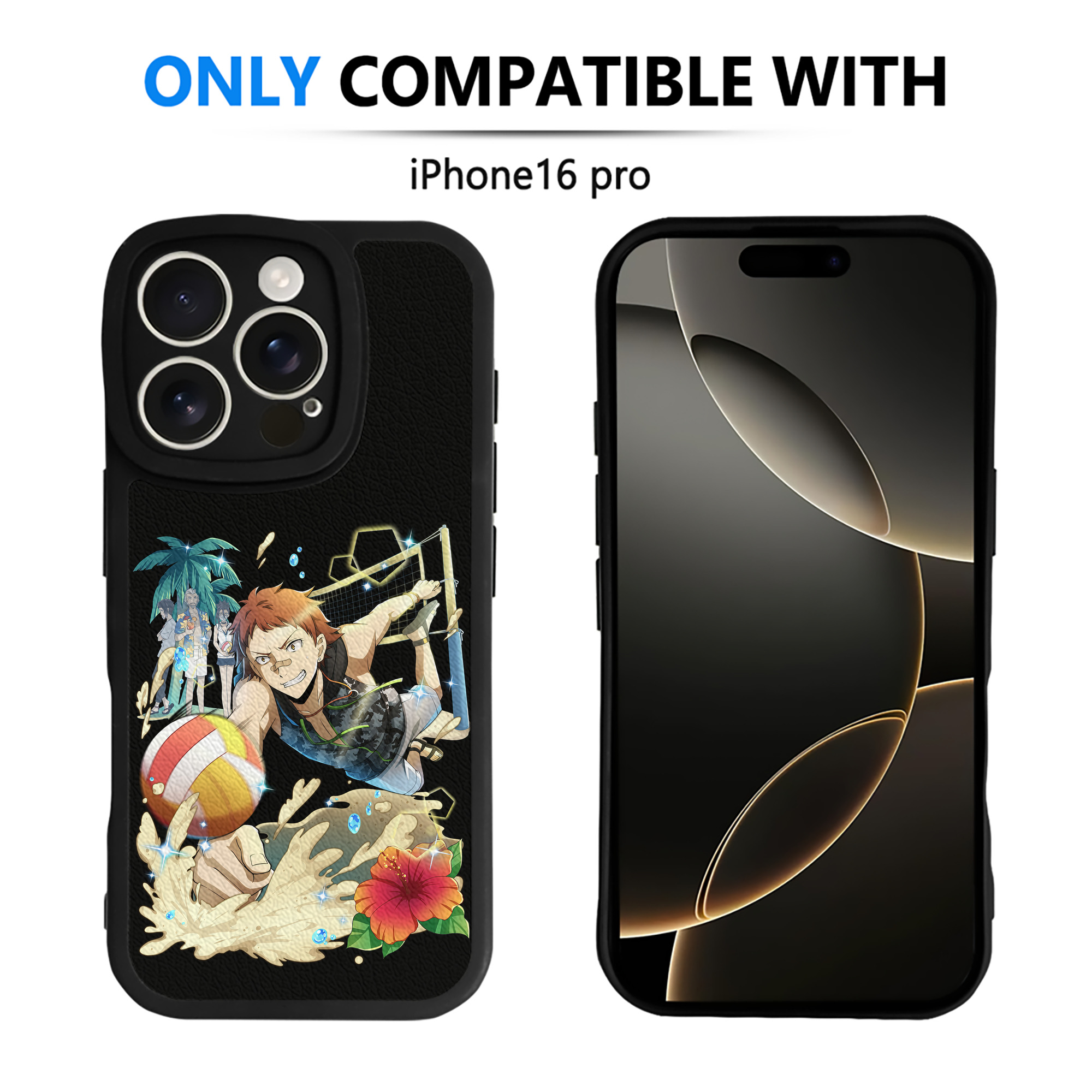 （画像用） 文豪ストレイドッグス Bungo Stray Dogs 【iPhone 16シリーズ対応】シリコンスマホケース（レザー調） 材質：シリコン